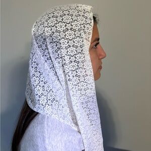Handmade mantilla/ church veil